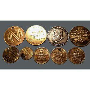 Cities and Universities Token Coin Collection Commemoratives SC436